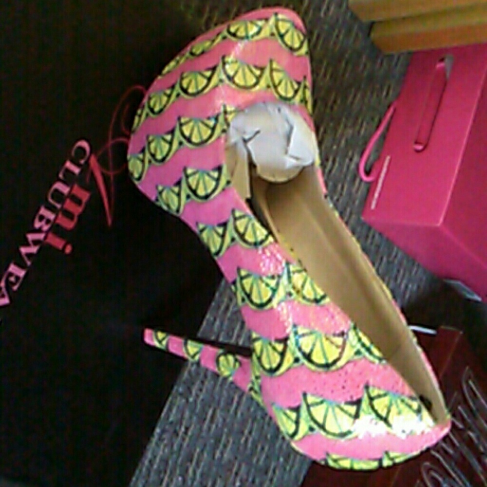 Ami Clubwear Club wear high heels.